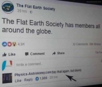 The Flat Earth Society